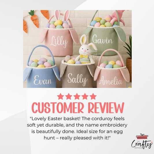Custom Easter Bunny Basket