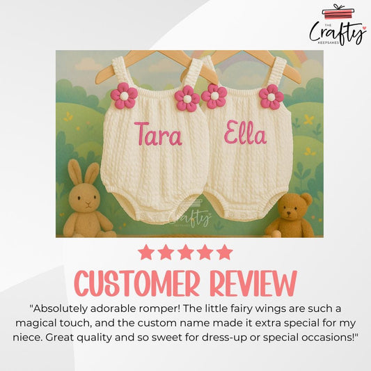Custom Fairy Baby Romper