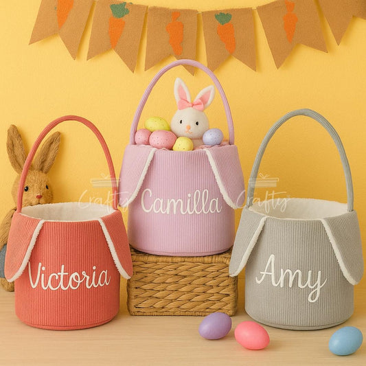 Custom Easter Bunny Basket