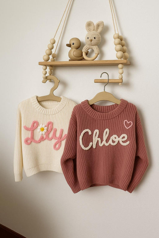 Baby Embroidered Colourful Sweater
