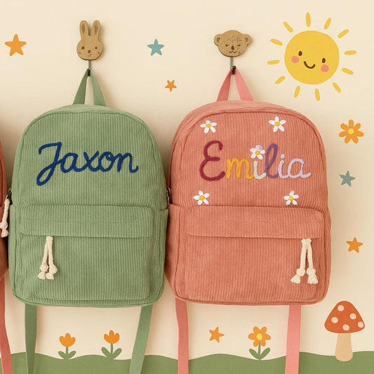 Embroidered Kids Backpack