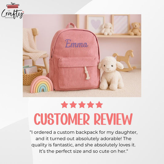 Colourful Stitched Kids Backpack