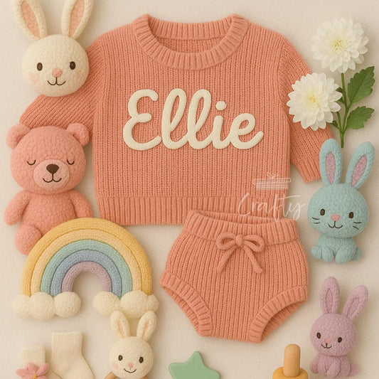 Baby Sweater & Shorts Bundle