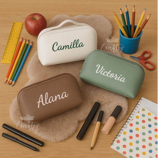 Custom Name Pencil Bag