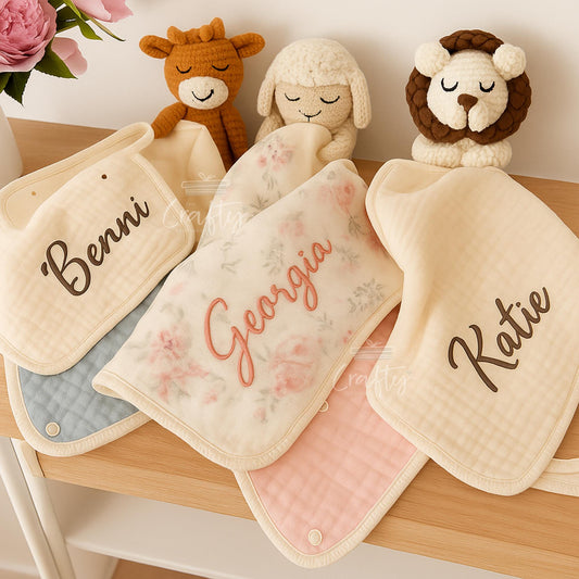 Custom Animal Lovey Blanket