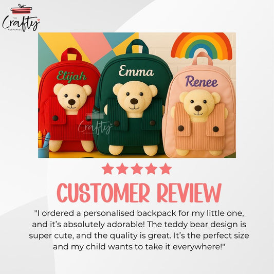 Teddy Bear Machine Backpack