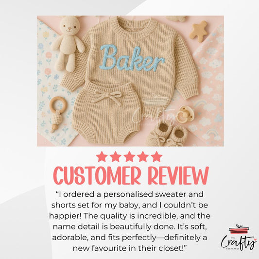 Baby Sweater & Shorts Bundle