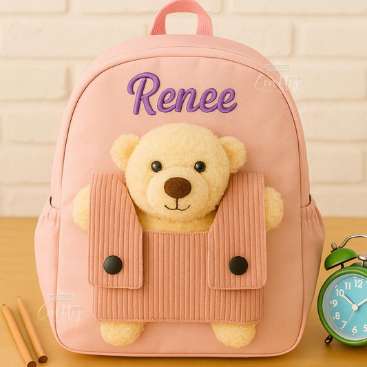 Teddy Bear Machine Backpack