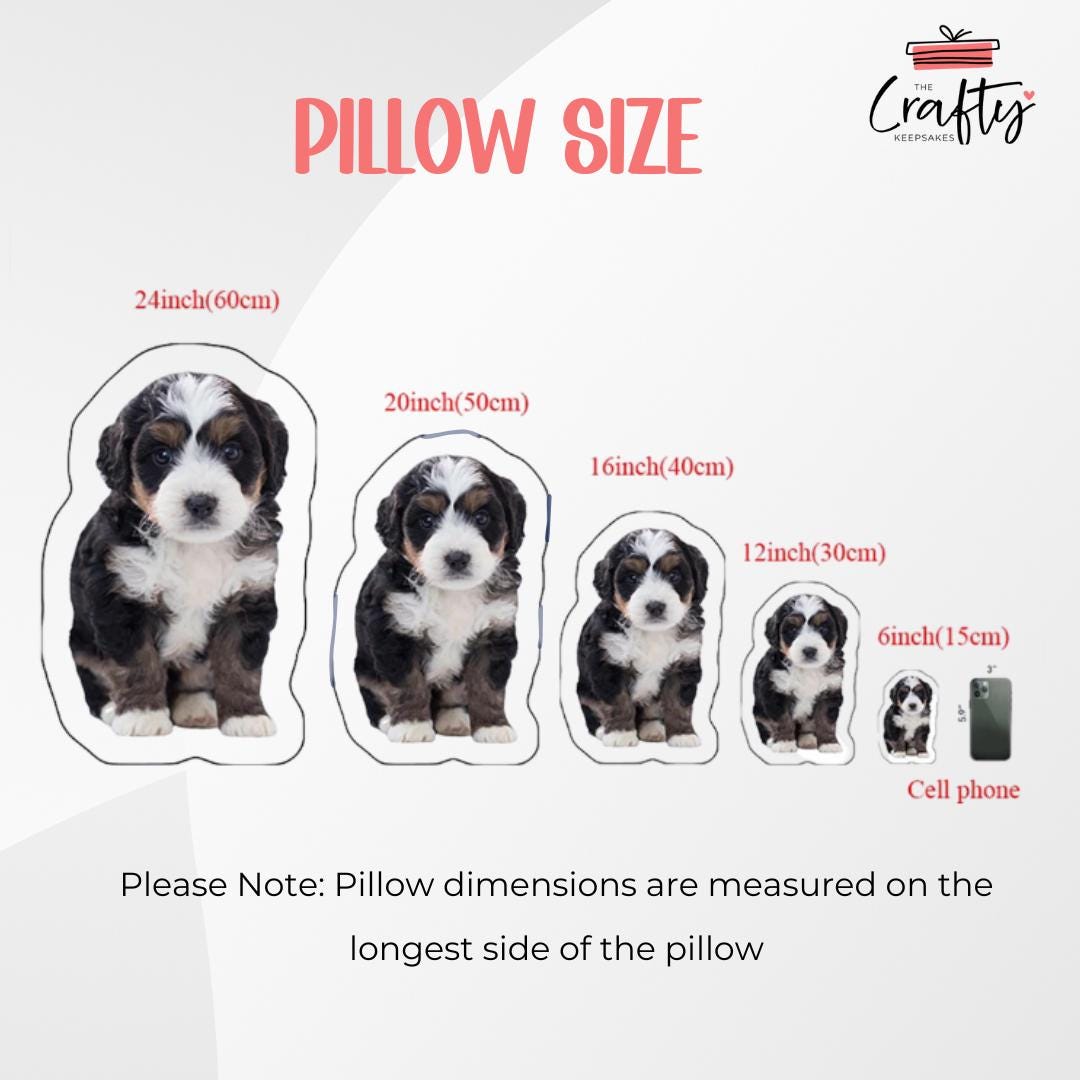 Custom Pet Pillow: Personalised Dog/Cat Memorial Gift