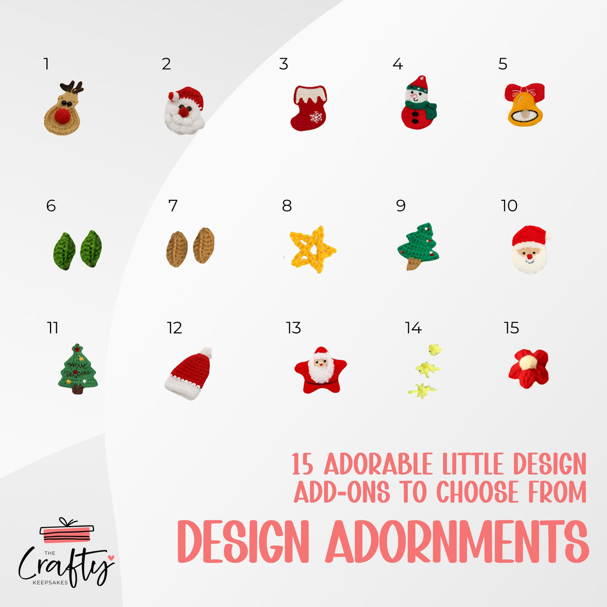 Custom Hand Embroidered Christmas Baby Sweater Jumper