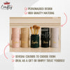 Custom Makeup Brush Holder with Lid: PU Leather Barrel Storage Cup, Portable Pen Holder, Desk Organiser Gift for Women