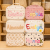 Personalised Corduroy Kids Lunch Bag with Yarn Name