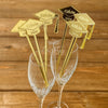 Personalised Graduation Drink Stirrers: Acrylic Class of 2025 Party Favours