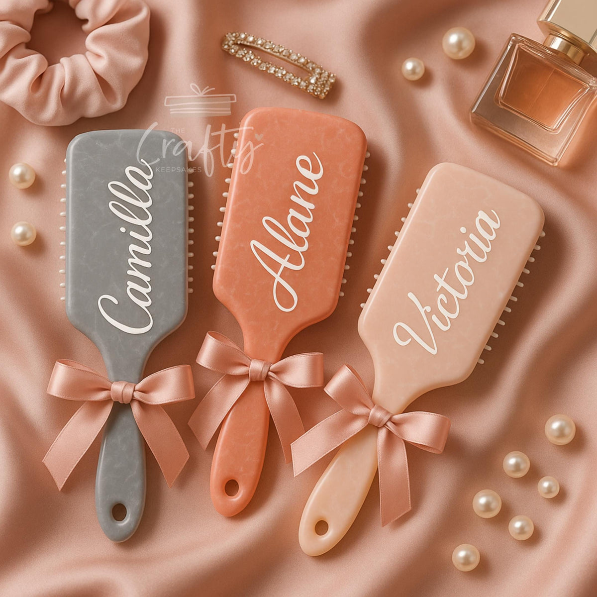 Personalized Engraved Hairbrush: Custom Hair Care Gift