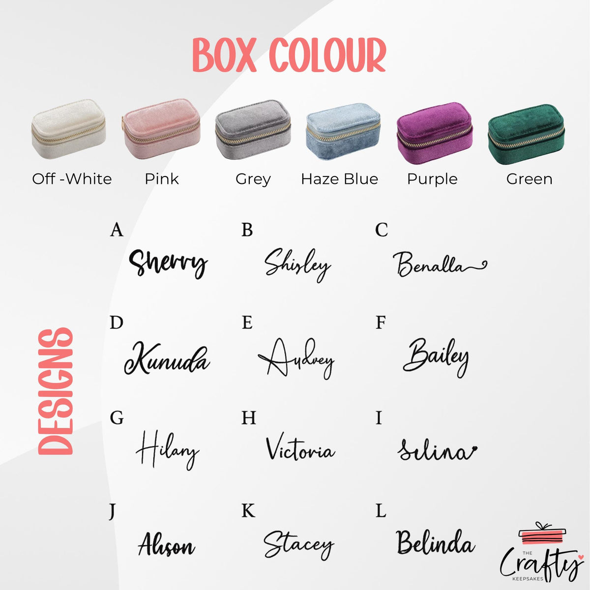 Personalised Velvet Travel Jewellery Case: Custom Keepsake Gift