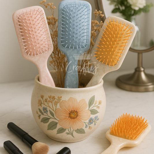 Personalized Engraved Hairbrush: Custom Hair Care Gift